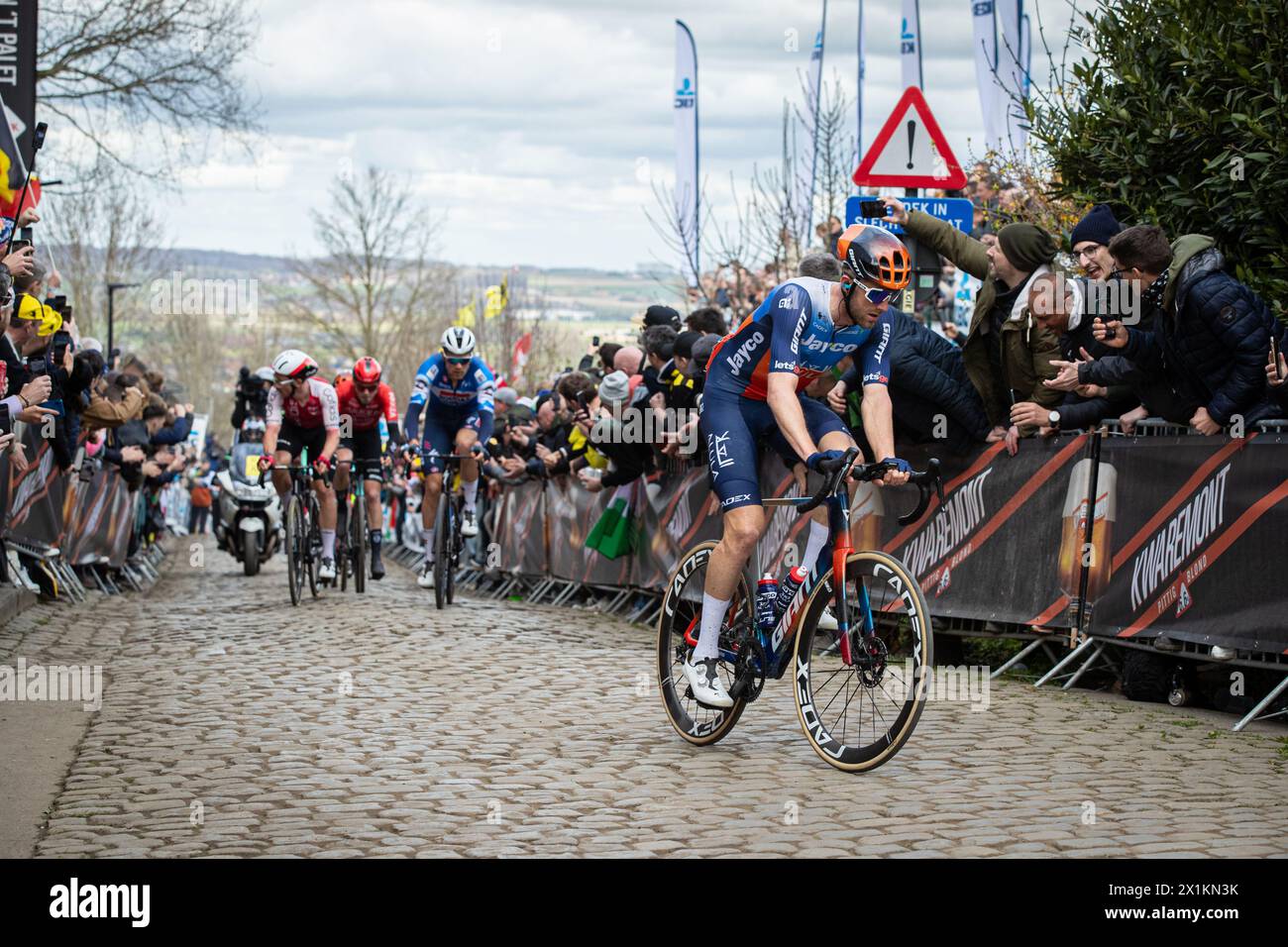 De Ronde Van Vlaanderen Tour Of Flanders Belgium Breakaway On The de-ronde-van-vlaanderen-tour-of-flanders-belgium-breakaway-on-the