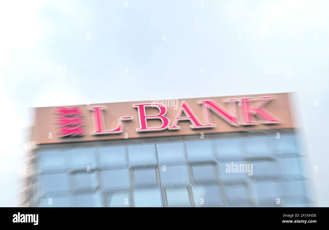 Stuttgart, Germany. 17th Apr, 2024. The logo of Landeskreditbank (L ...