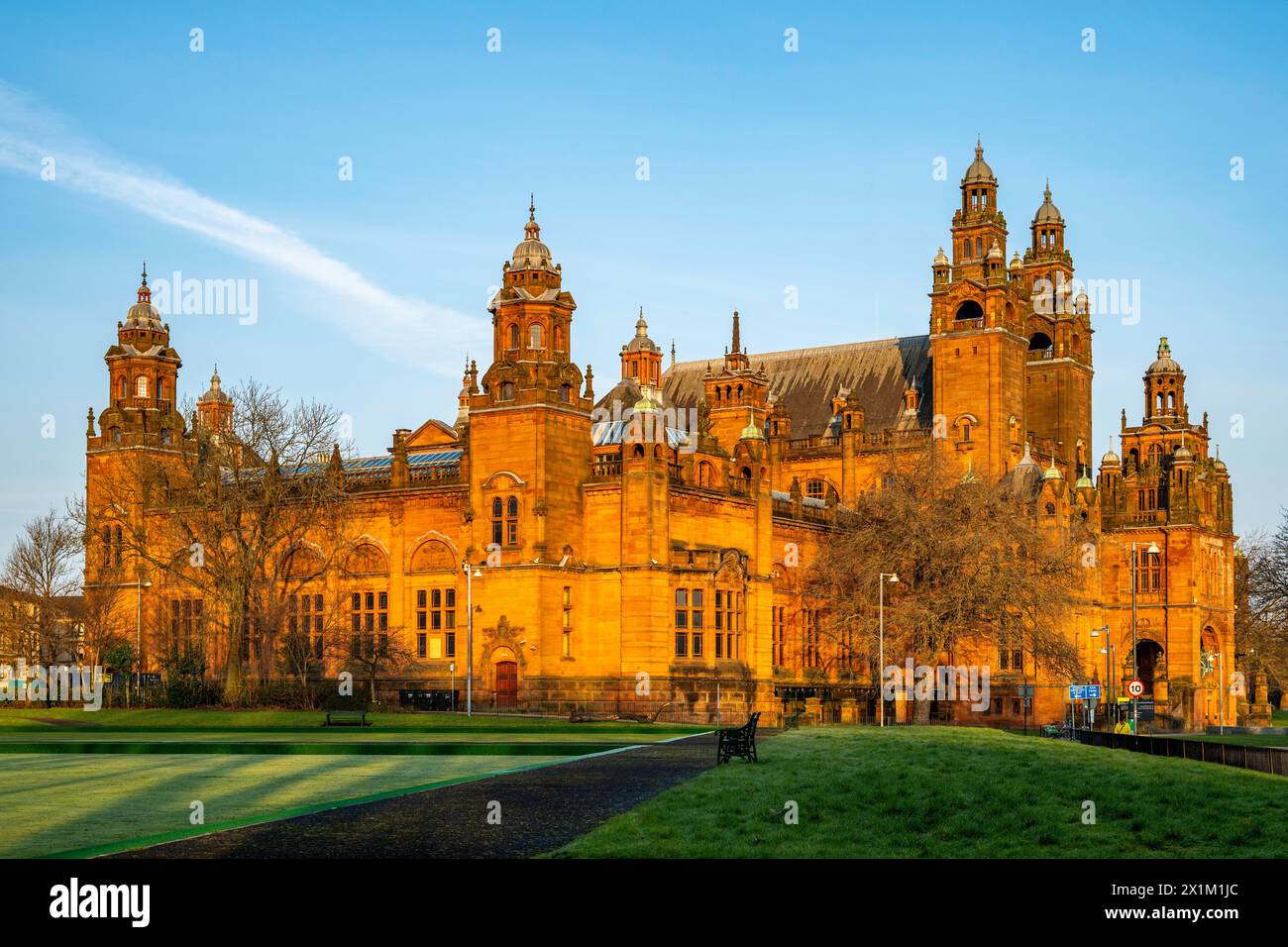 Kelvingrove Art Gallery & Museum, Glasgow, Scotland, UK Stock Photo
