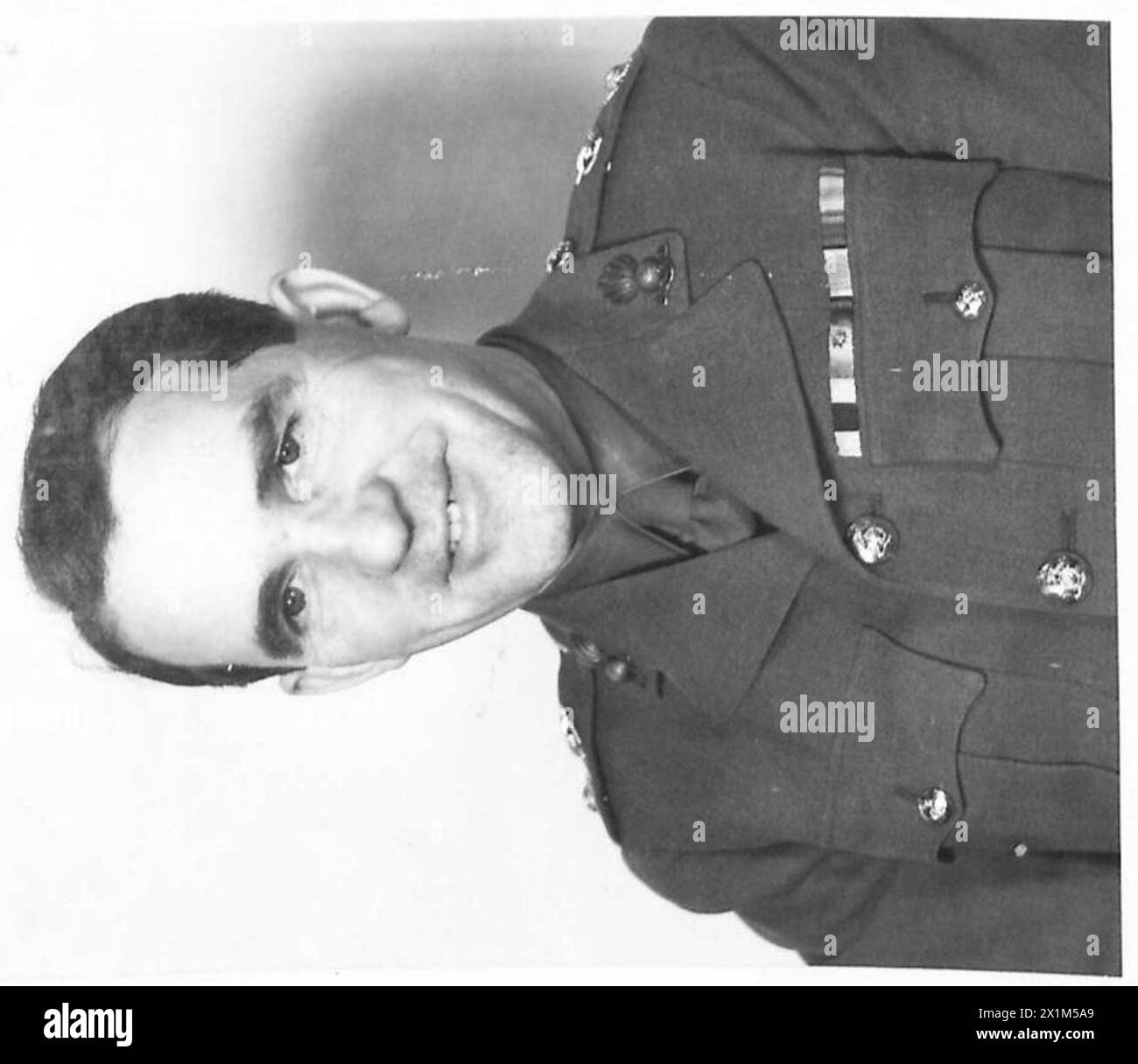 Glass negative portrait of Lieutenant Colonel McCormack of the P.R ...