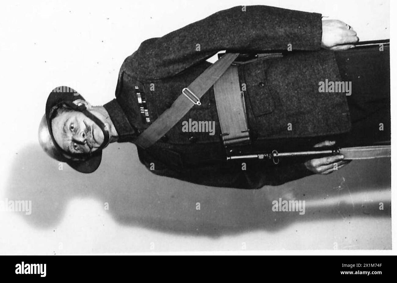 NATIONAL DEFENCE COMPANY An old soldier posing as a member of the