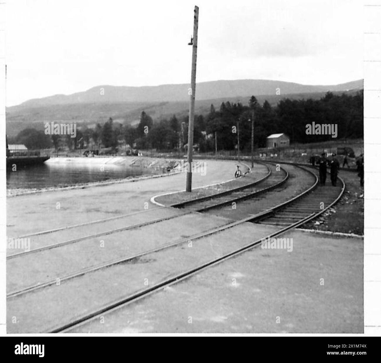 British Army carries out a special assignment along Port Road, with ...