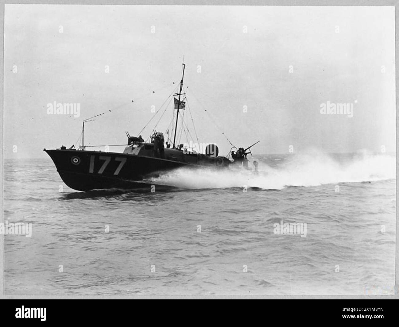 AIR/SEA RESCUE SERVICE - Picture (issued 1944) shows - An H.S.L. at ...