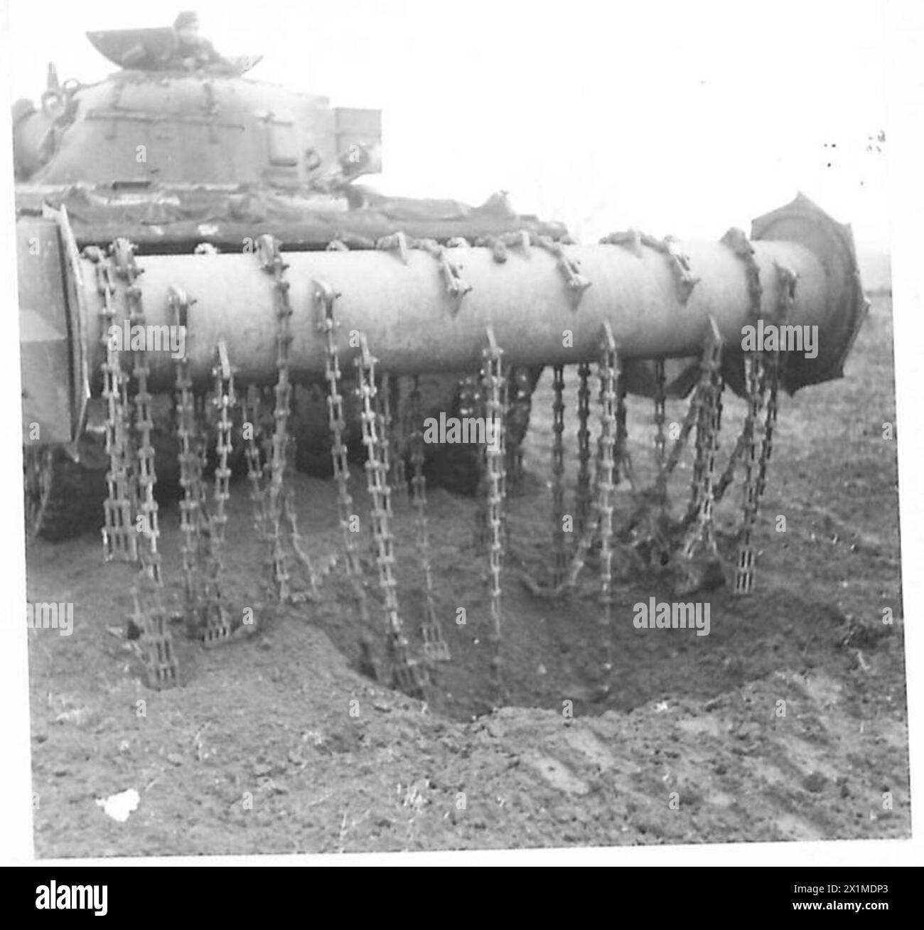 SPECIAL ASSIGNMENT FOR 79TH ARMOURED DIVISIONFLAIL TANKS - 4th mine and ...