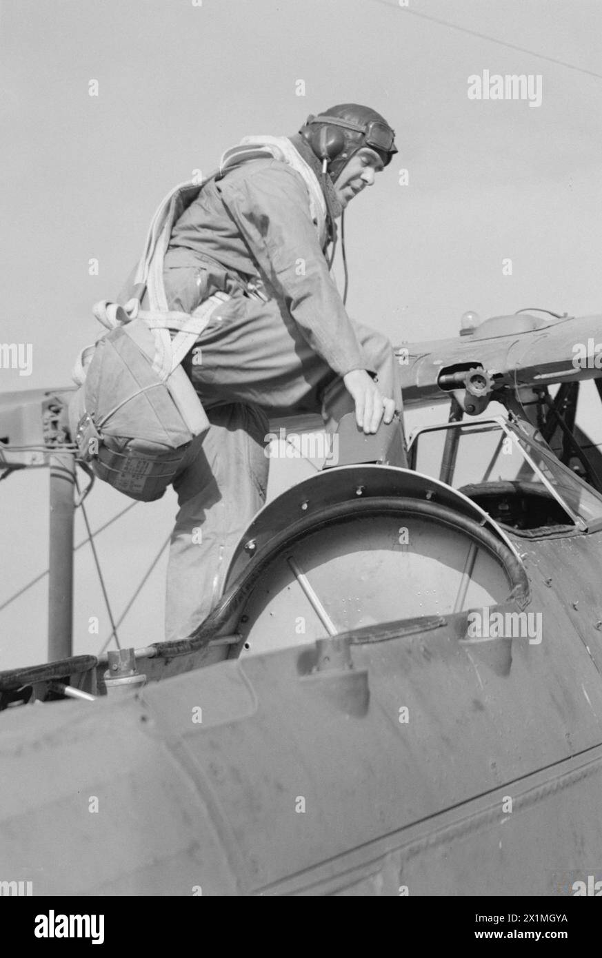 At HMS Sparrowhawk, Royal Naval Air Station Hatston, in March 1942, a ...
