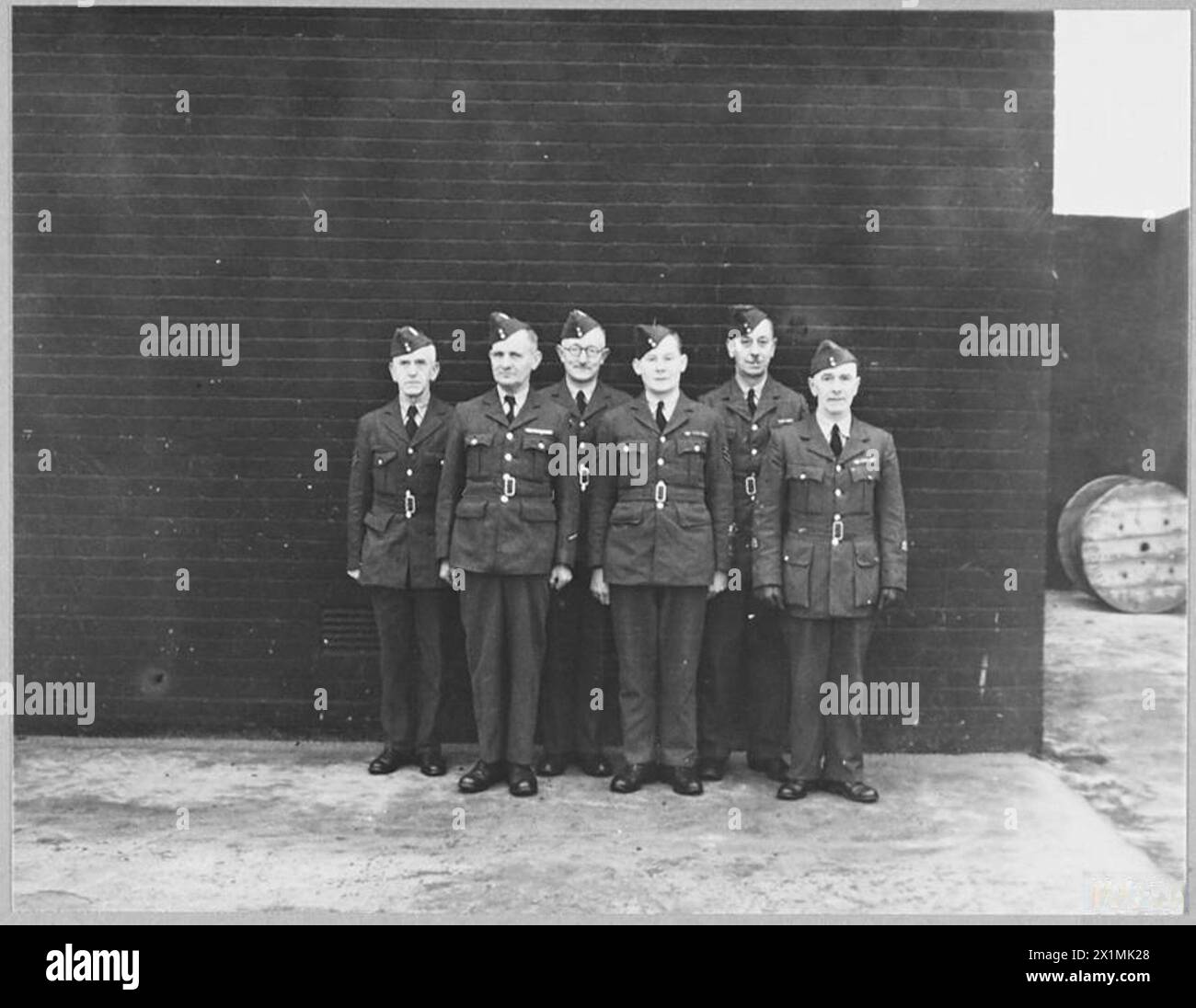 SIX VOLUNTEERS OF COASTAL COMMAND : COMBINED AGES 316 YEARS - The