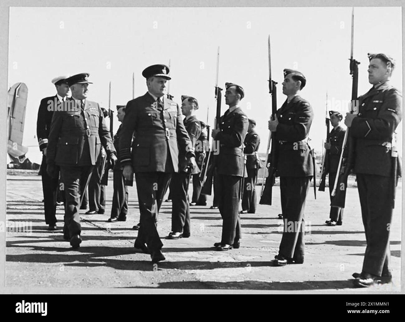 SIR SHOLTO DOUGLAS LEAVES FOR GERMANY - Marshal of the Royal Air Force ...