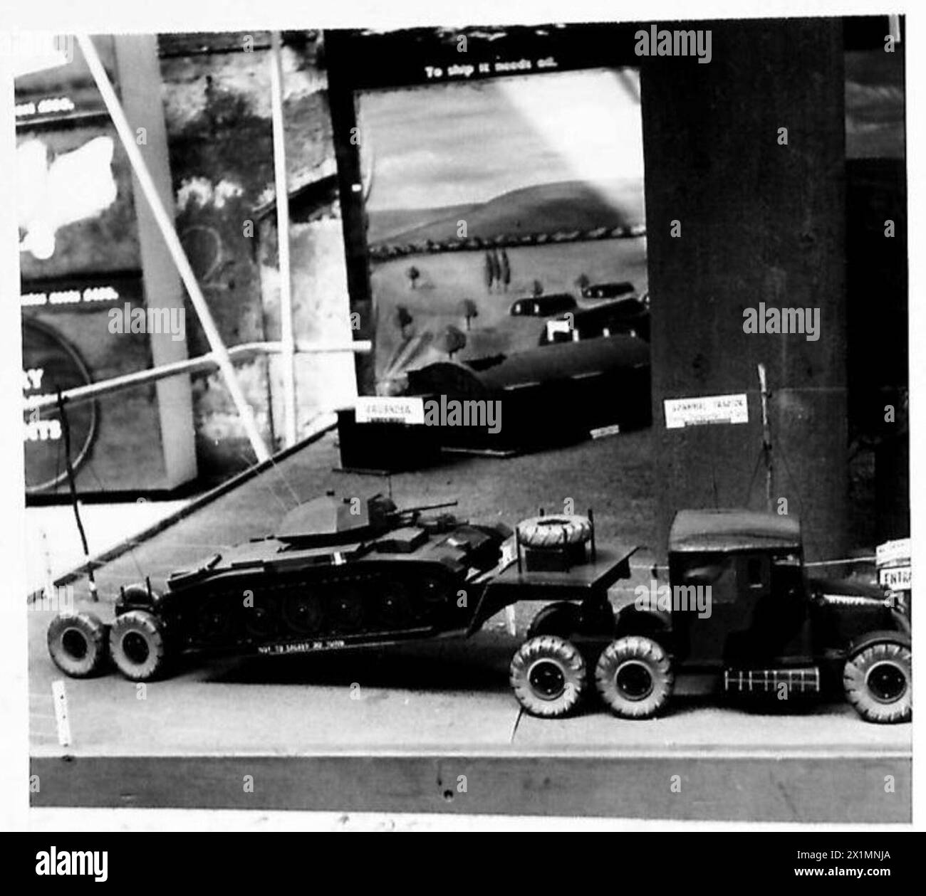 RAOC EXHIBIT AT THE ARMY EXHIBITION Photographs of the Model Reserve