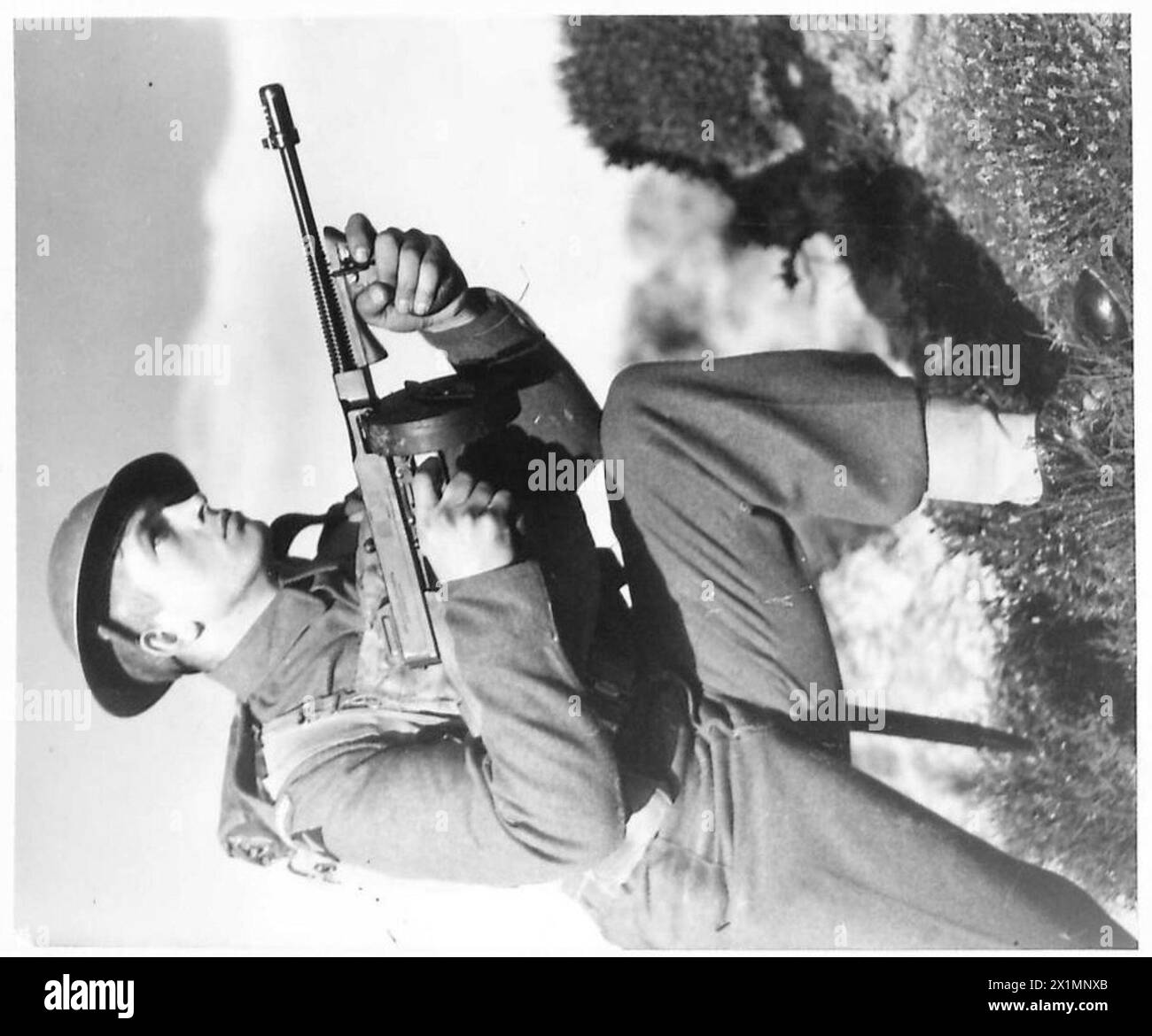 Combat readiness drills Black and White Stock Photos & Images - Alamy