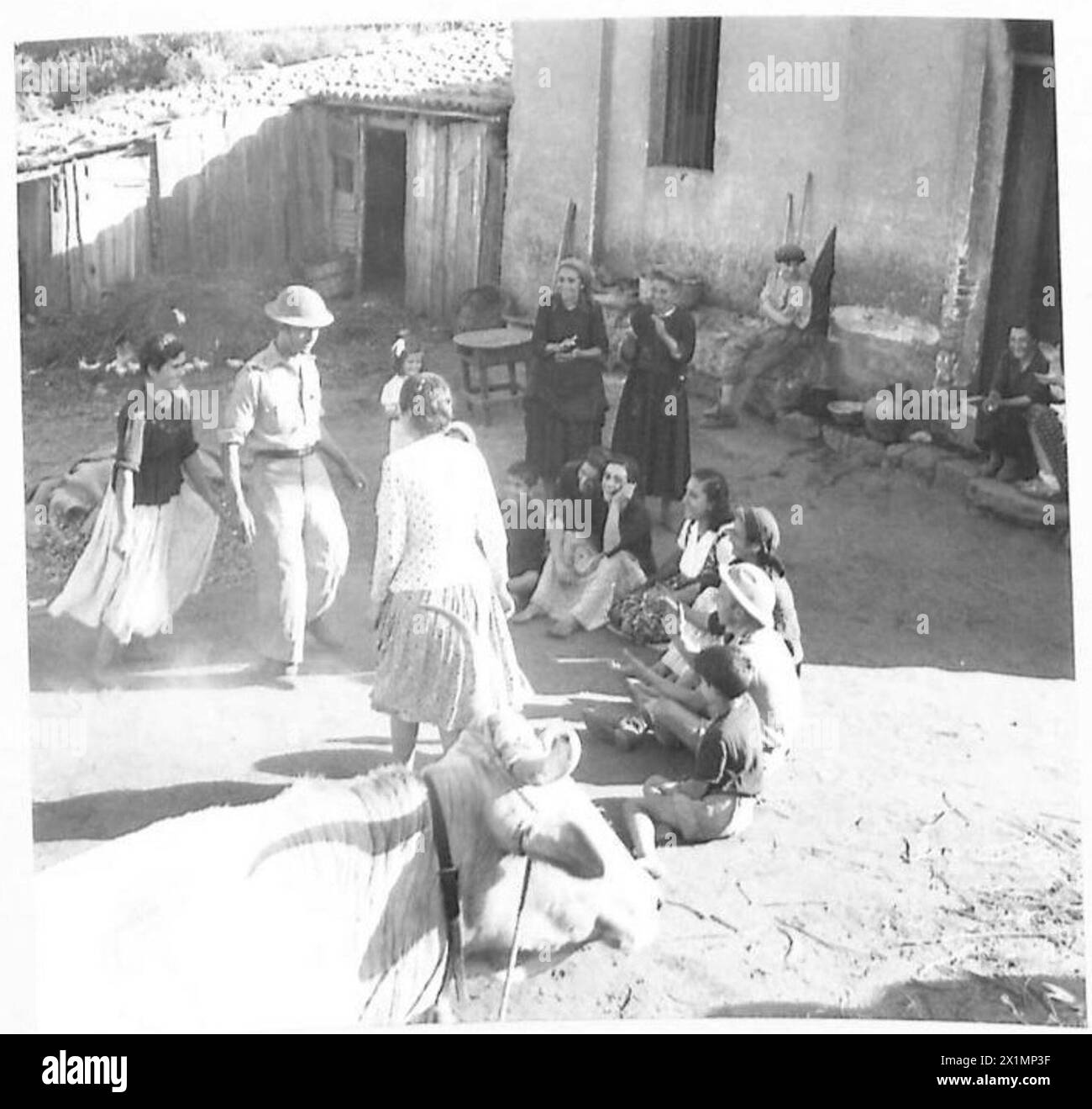 INVASION OF ITALY : EIGHTH ARMY - Dvr. Ivor Jenkins of Llandulas, North