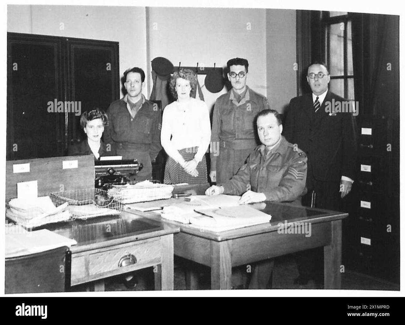 Staff workflow Black and White Stock Photos & Images - Alamy