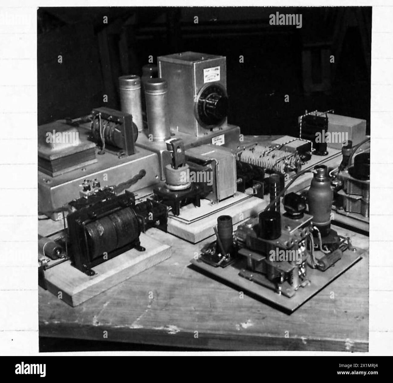 Demonstration equipment at the Signals Training Centre used for ...