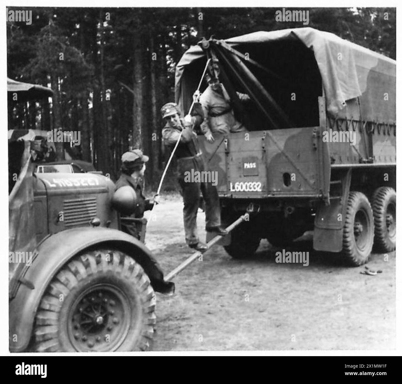 Vehicle repair training Black and White Stock Photos & Images - Alamy