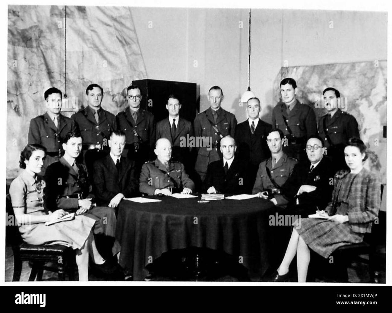 British army council Black and White Stock Photos & Images - Alamy