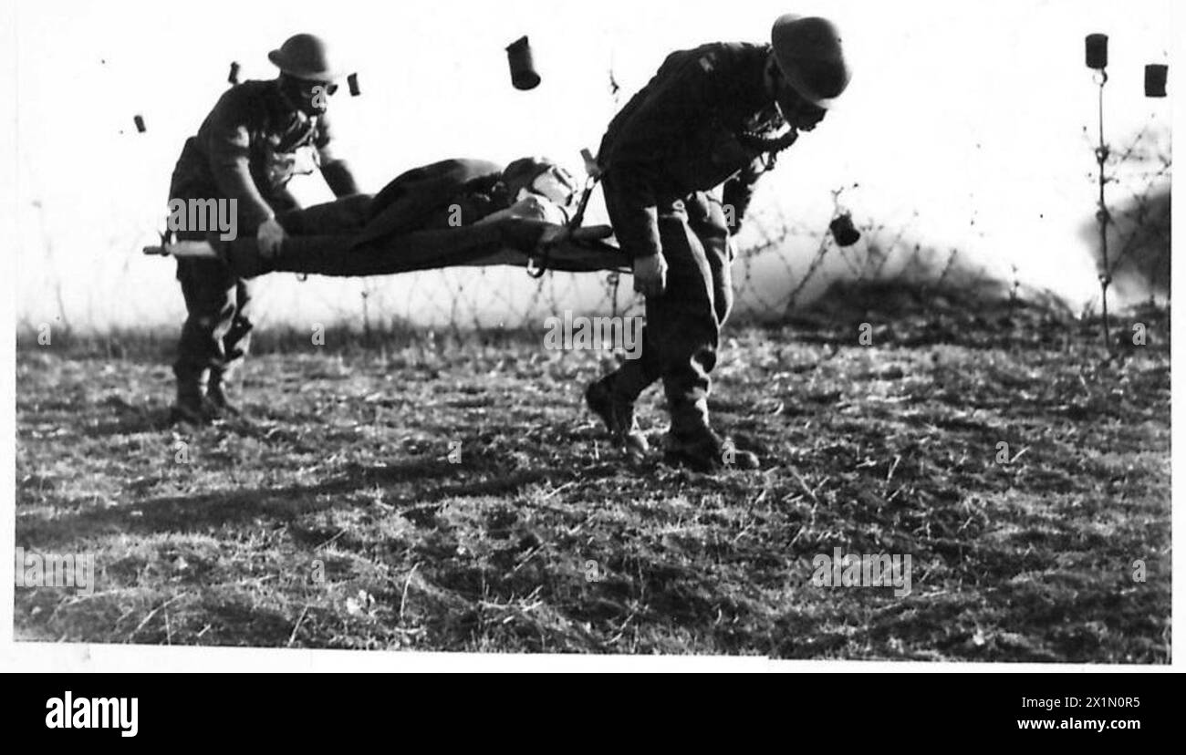 Manual stretcher Black and White Stock Photos & Images - Alamy