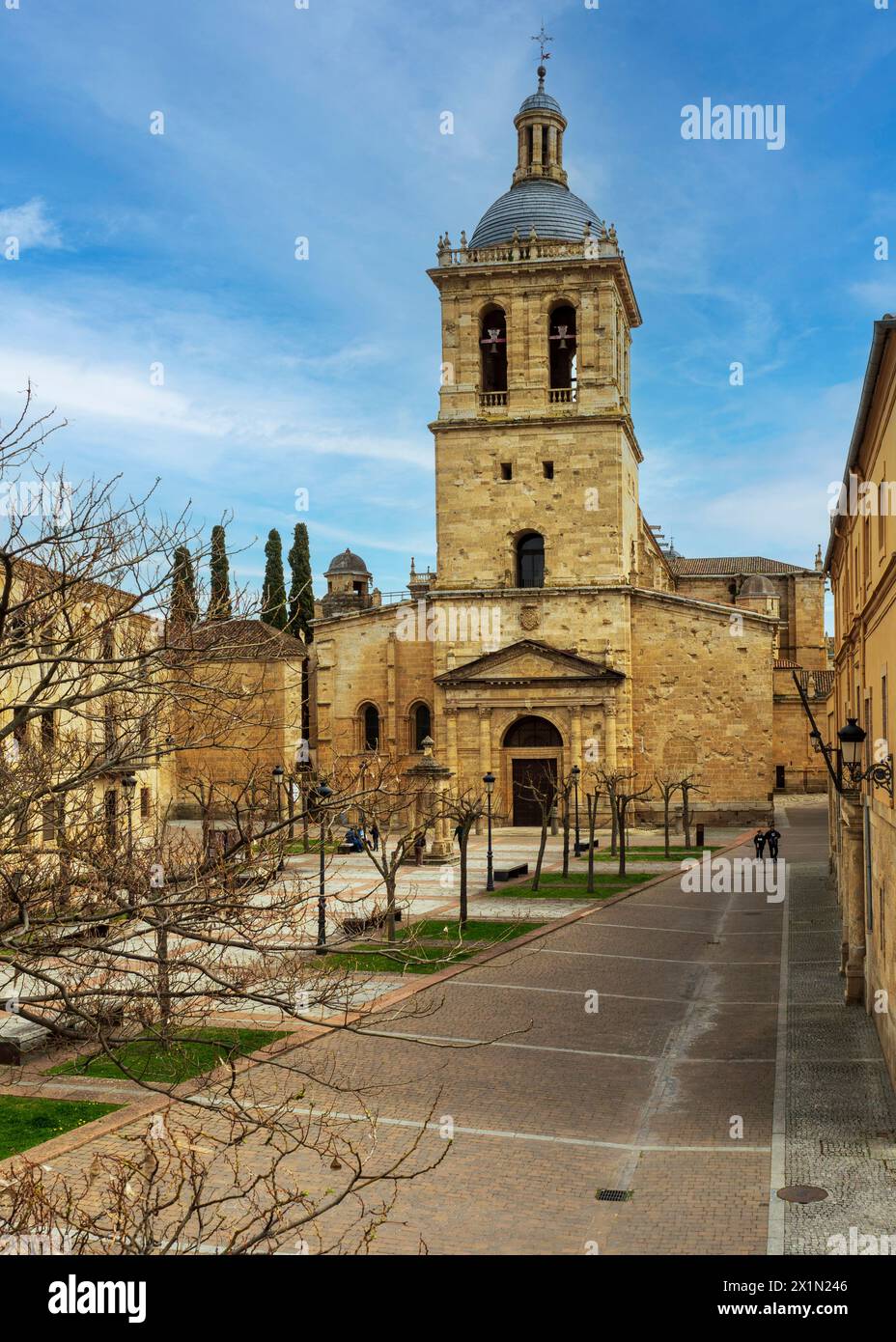 Cathedral of Ciudad Rodrigo, Salamanca, Spain Stock Photo