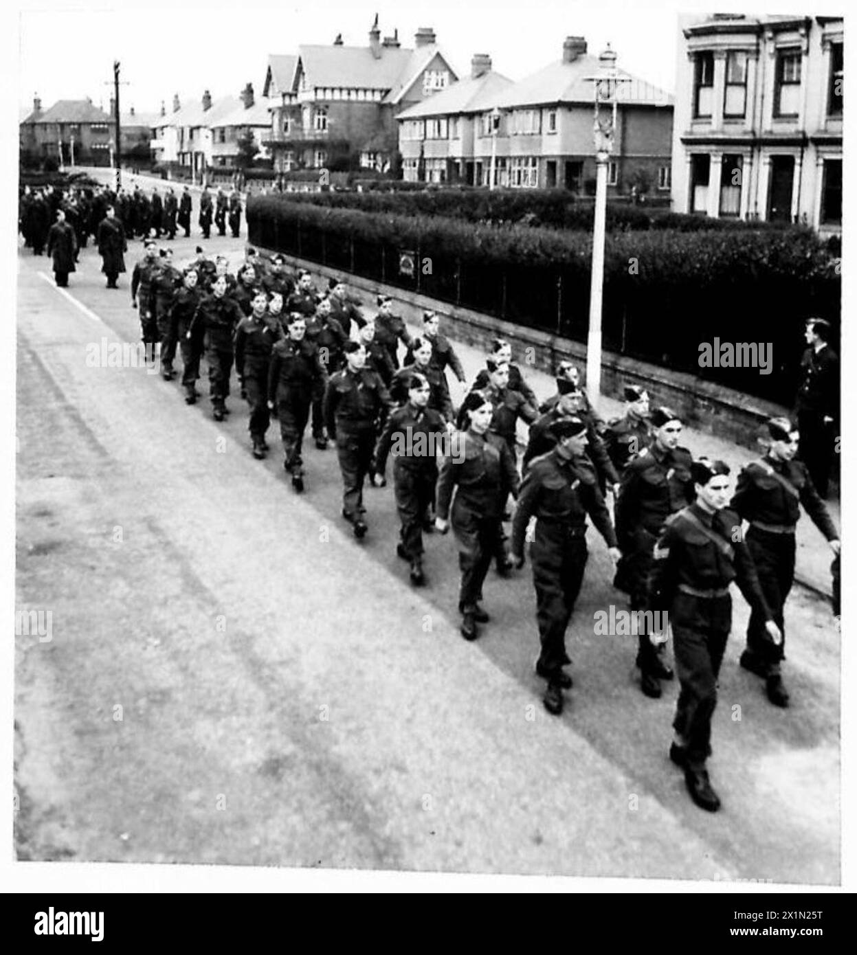 Yorkshire troops Black and White Stock Photos & Images - Alamy