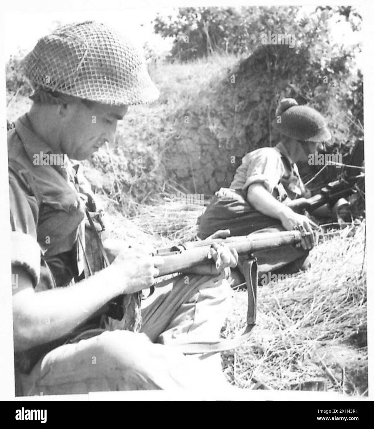 EIGHTH ARMY "A DAY IN THE LIFE OF AN INFANTRYMAN" It is long past