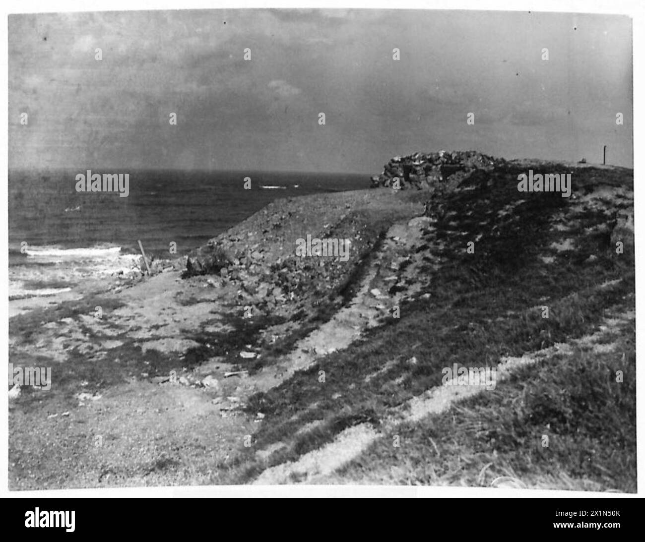 Camouflaged strong points in the Northern Command conceal defensive ...