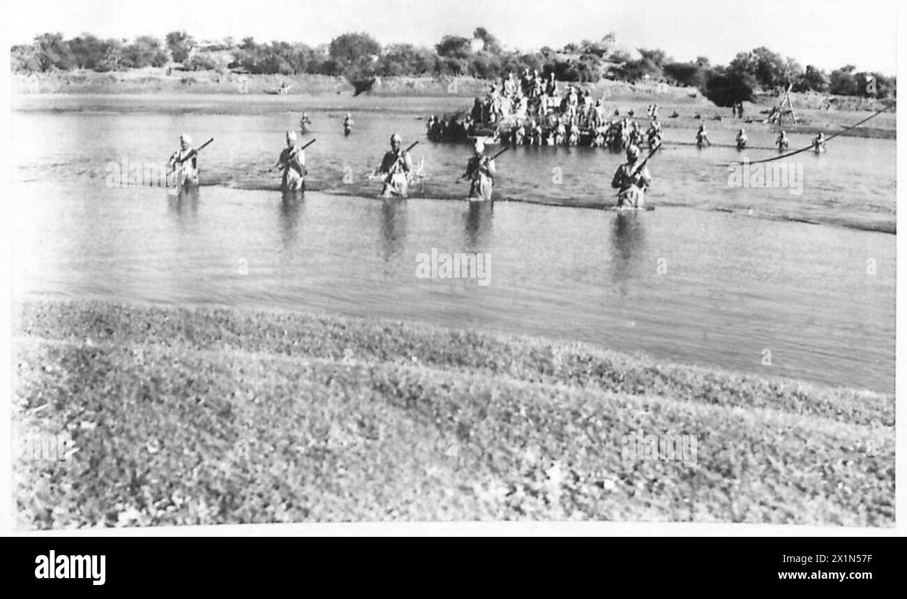 AN ADVANCED POST HELD BY AN INDIAN INFANTRY BRIGADE ON THE ERITRAEAN