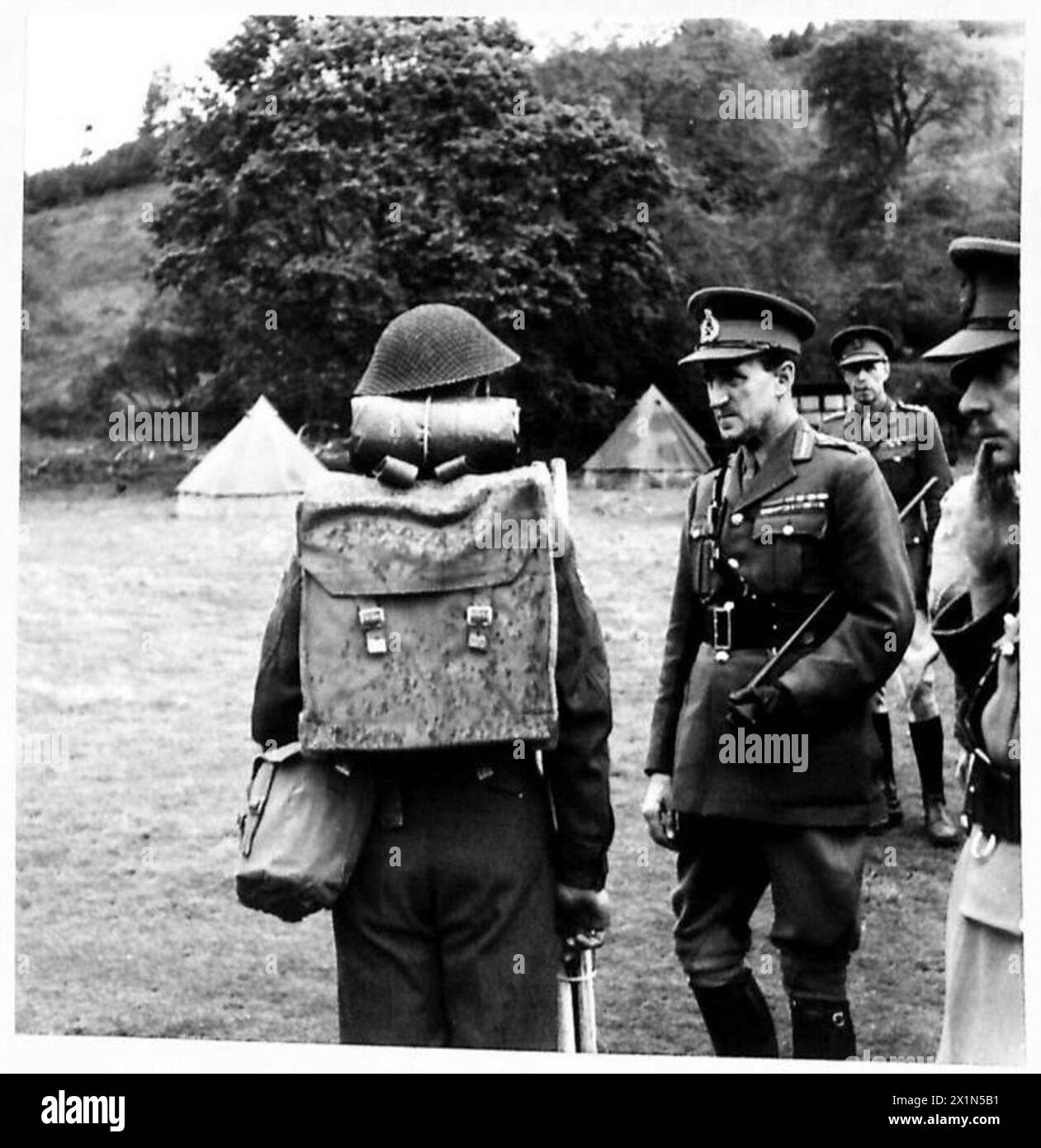 Medical readiness inspection Black and White Stock Photos & Images - Alamy