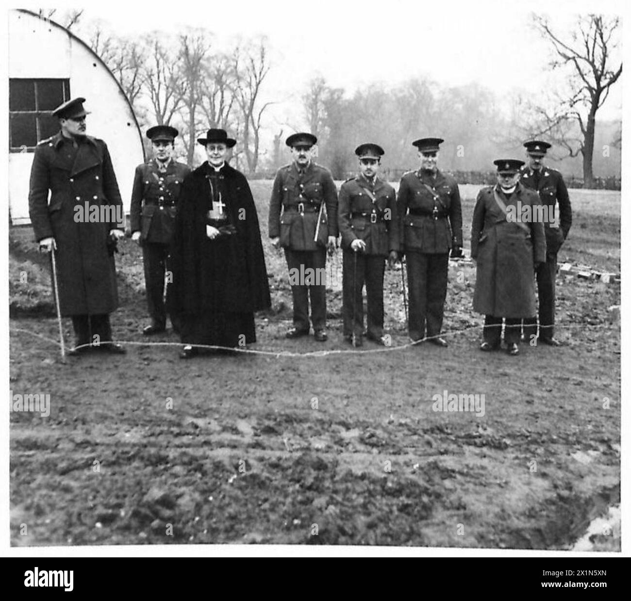 ARCHBISHOPS GODFREY VISITS PRISONERS OF WAR - The Archbishop with the ...