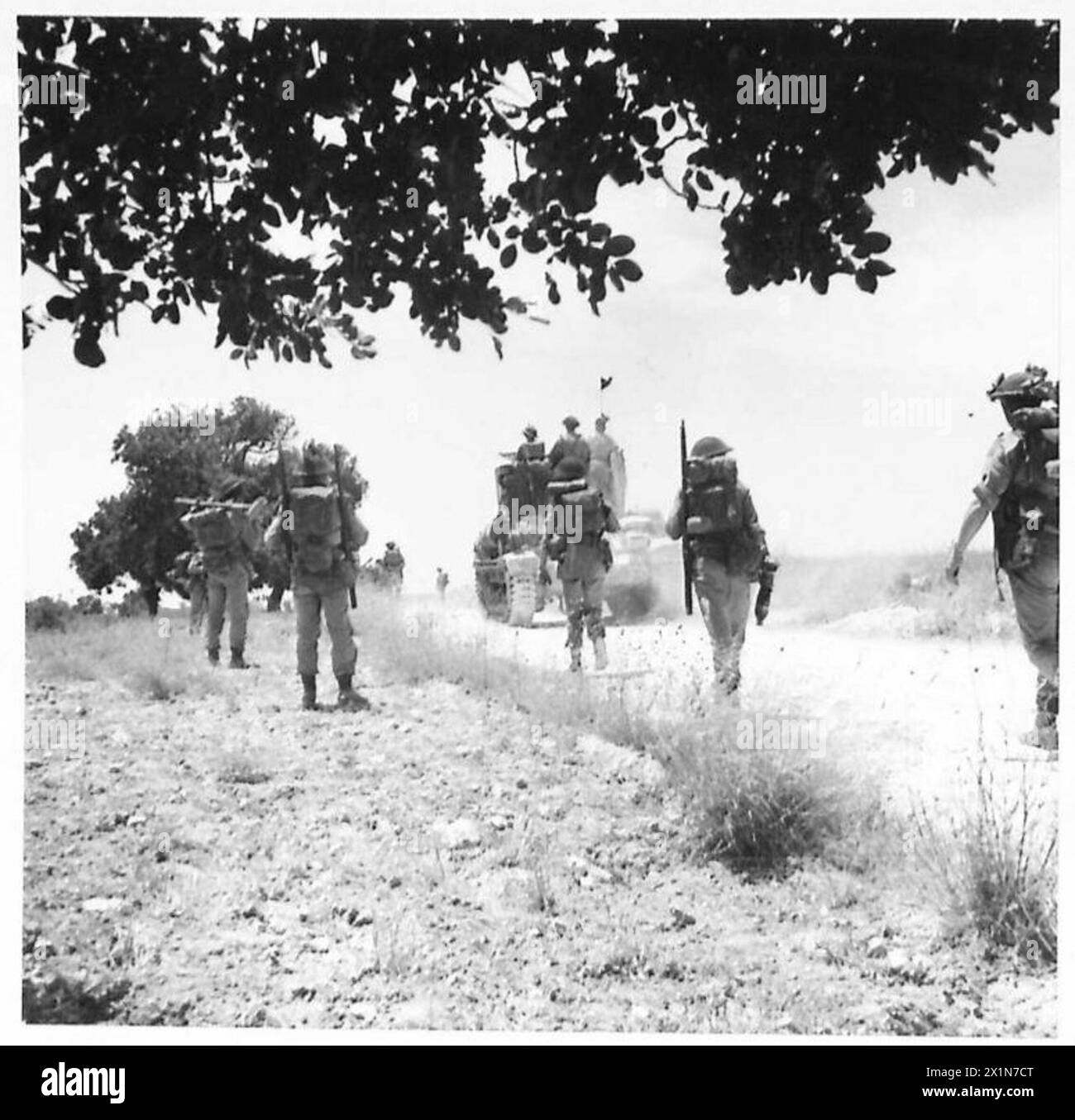 THE BRITISH ARMY IN NORTH AFRICA, SICILY, ITALY, THE BALKANS AND ...