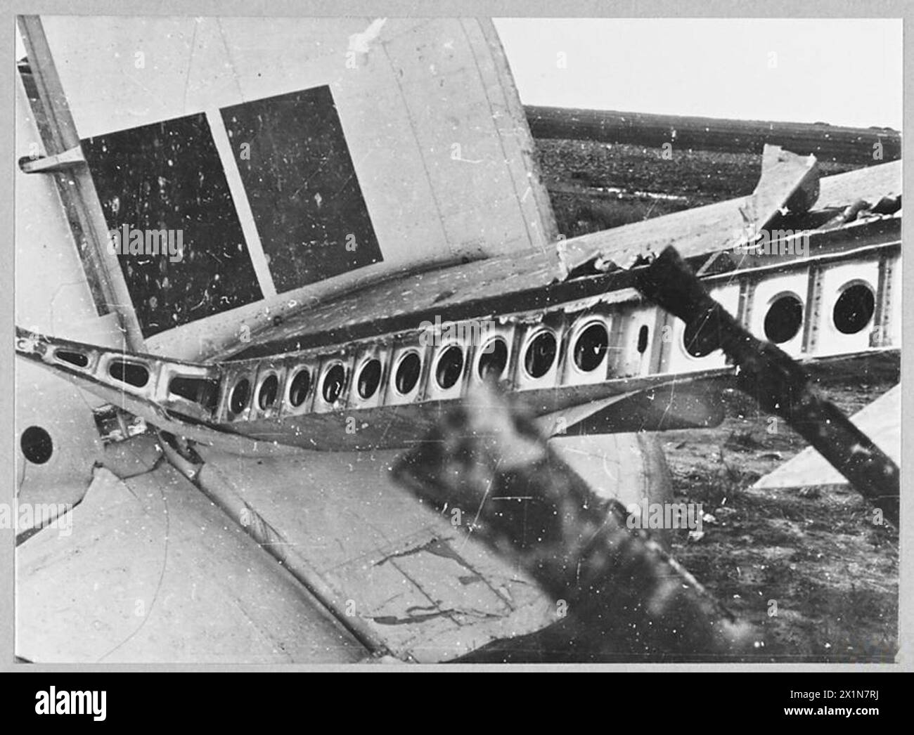 Part fuselage liberator aircraft hi-res stock photography and images ...