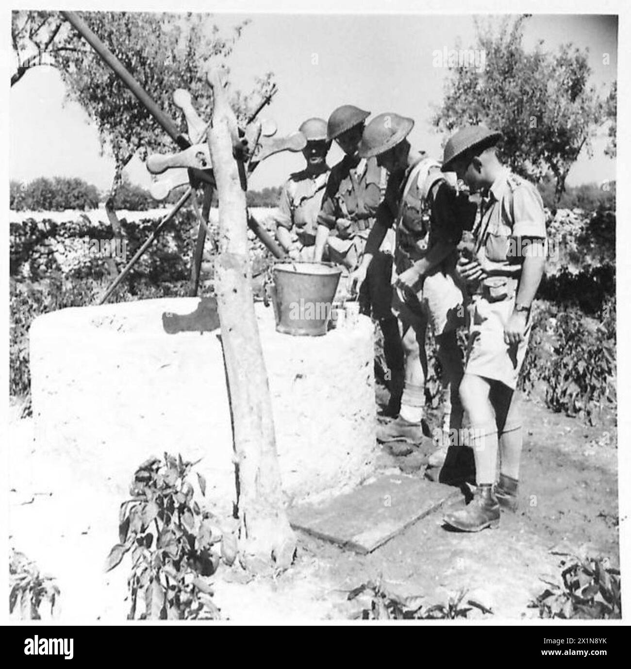 Drinking water operations Black and White Stock Photos & Images - Alamy