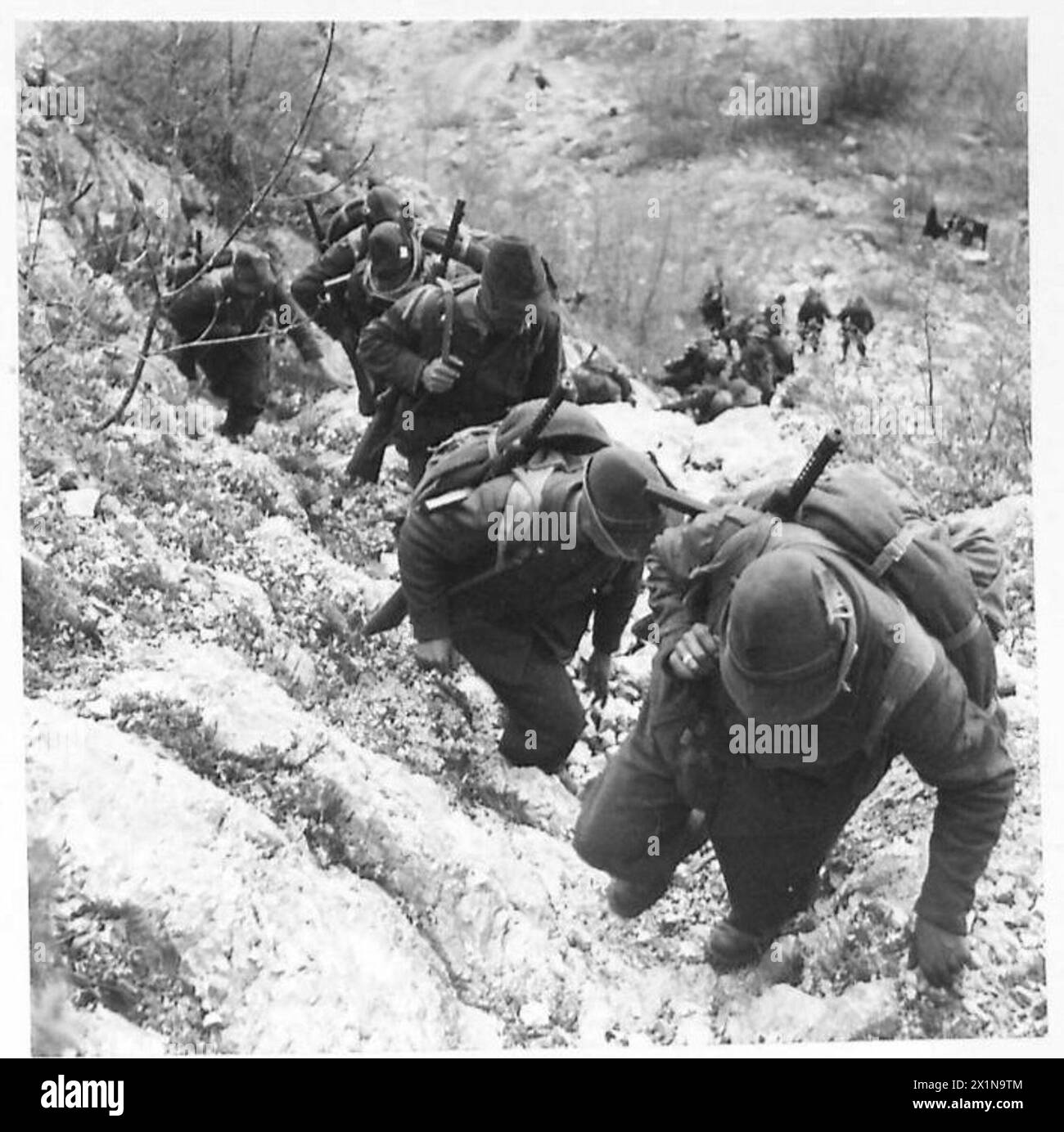 Army of the alps Black and White Stock Photos & Images - Alamy