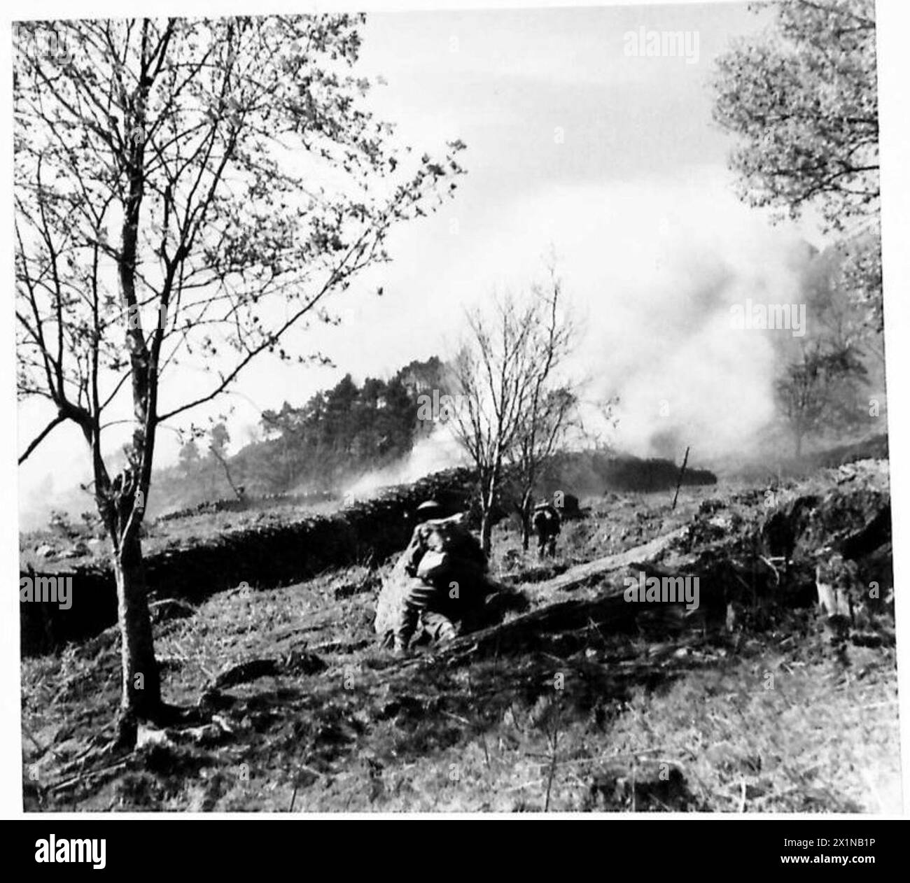 British battle scenes Black and White Stock Photos & Images - Alamy