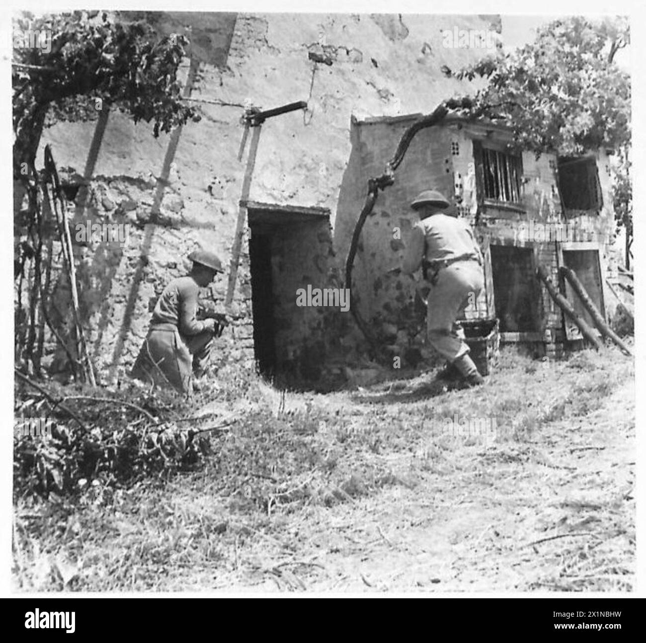 THE BRITISH ARMY IN NORTH AFRICA, SICILY, ITALY, THE BALKANS AND