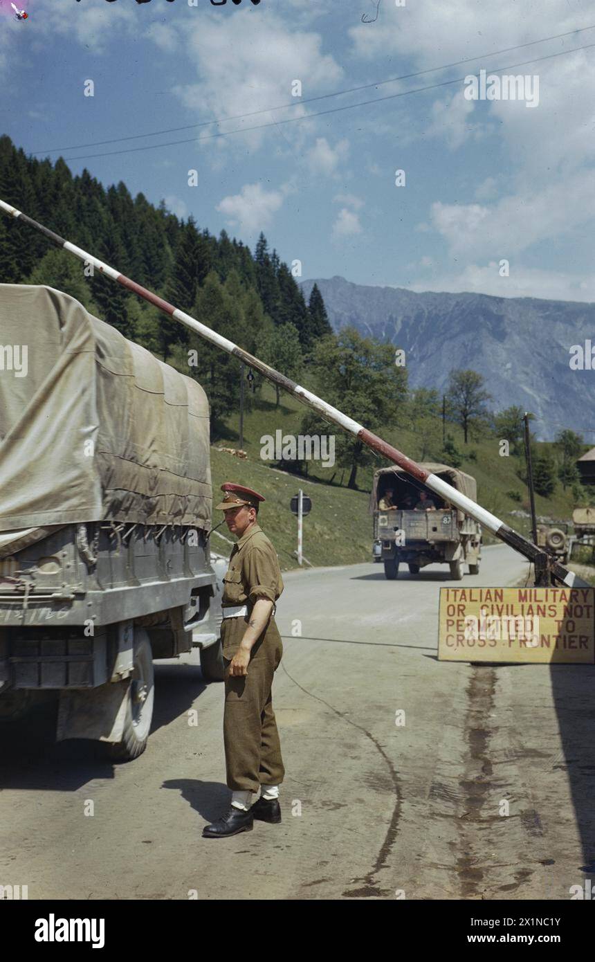 Eighth Army Inprocessing British military transport delivers supplies to the Eighth Army in the ...