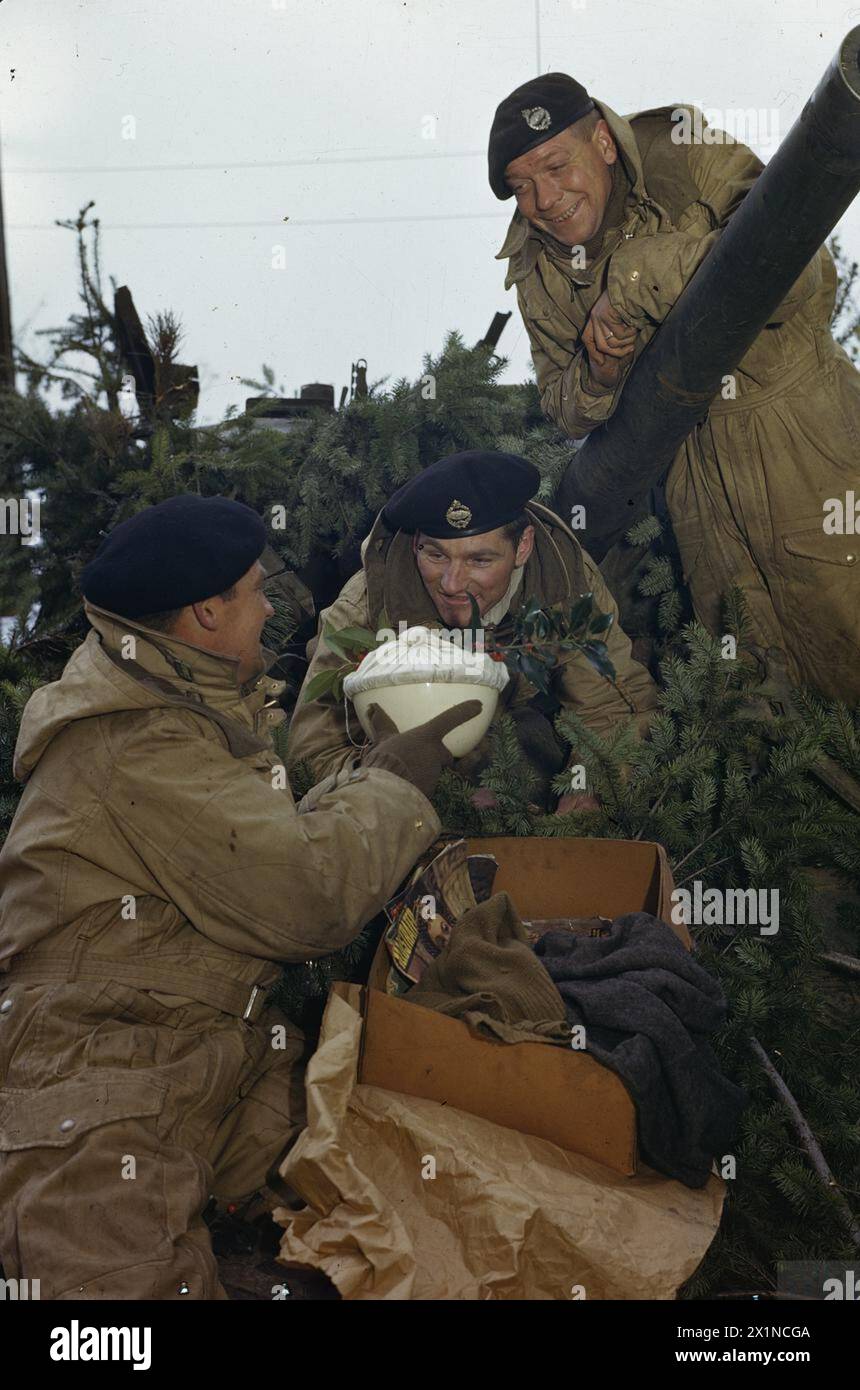 A tank crew of the 4th Battalion, Royal Tank Regiment, 4th Armoured ...
