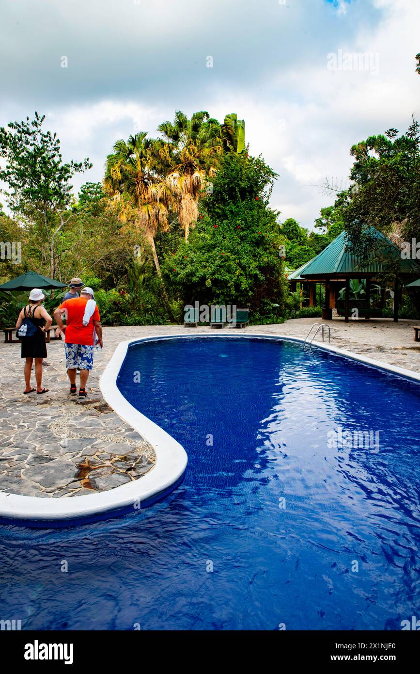 Photograph of the grounds at the Lodge and Spa at Pico Bonito, Pico ...