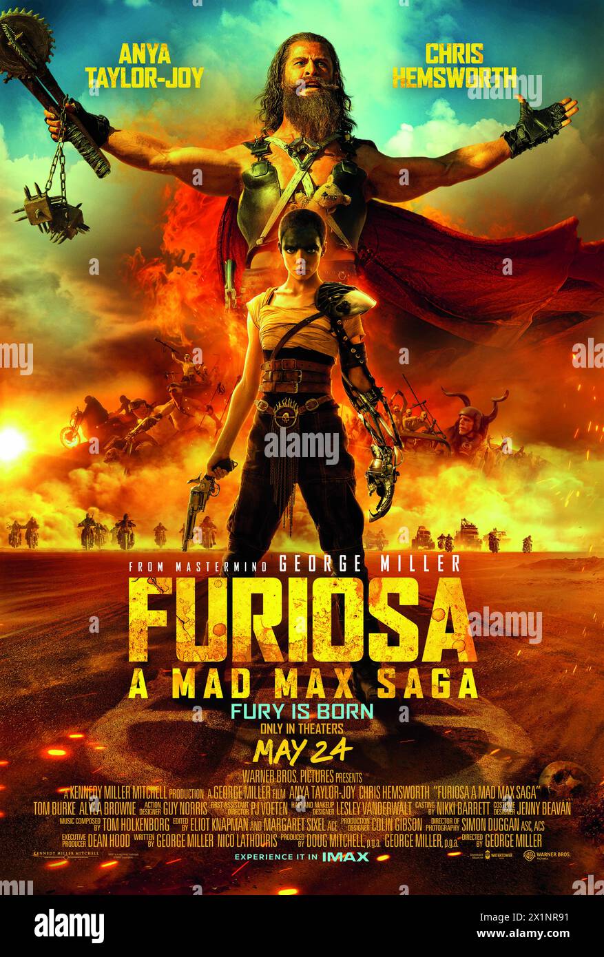 Furiosa: A Mad Max Saga 2024 Furiosa 2024 Furiosa: A Mad Max Saga 2024 POSTER ART EDITORIAL USE ONLY Copyright: xCAP/TFSx Stock Photo