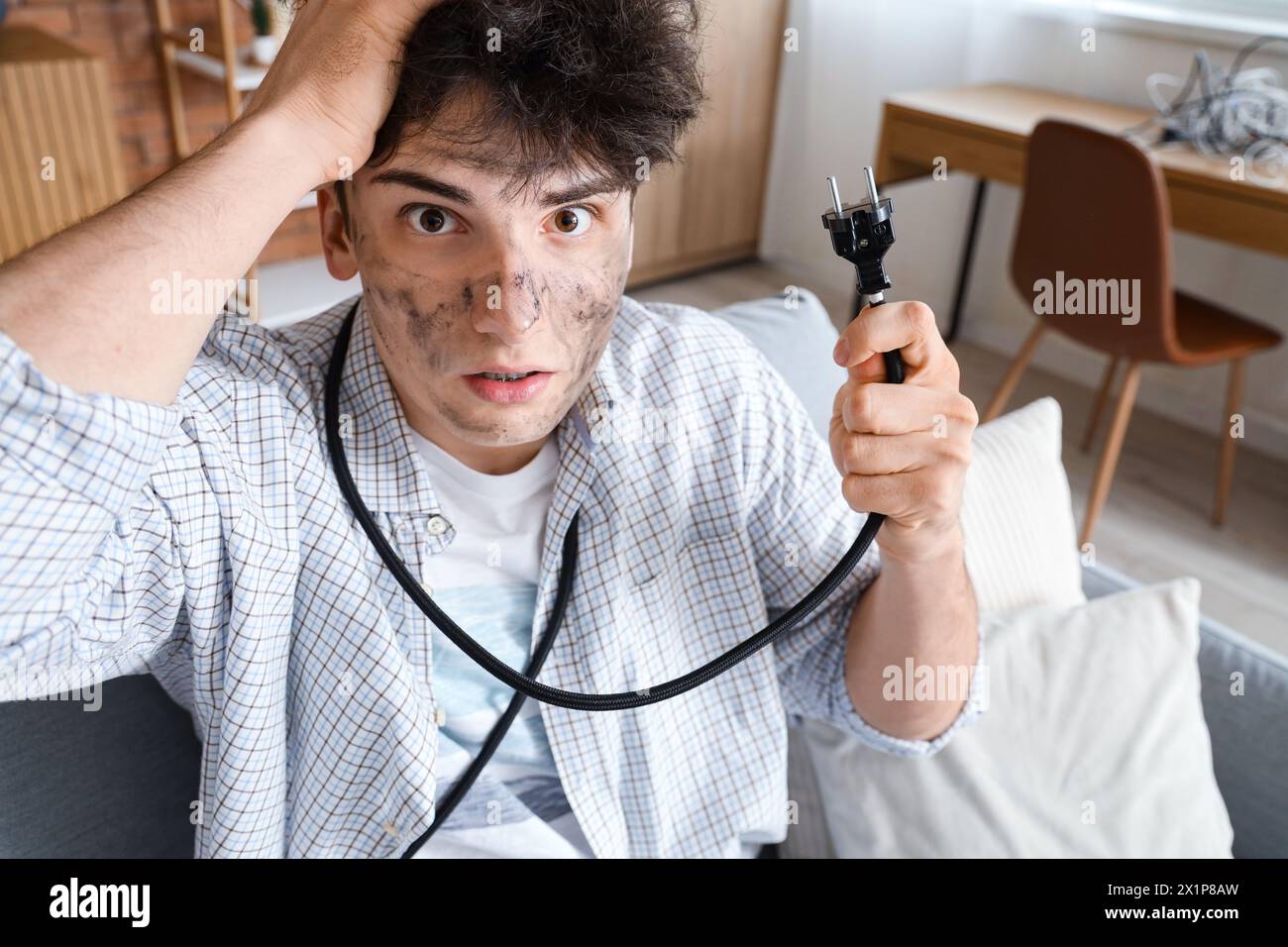 Electrical burn injury hi-res stock photography and images - Alamy