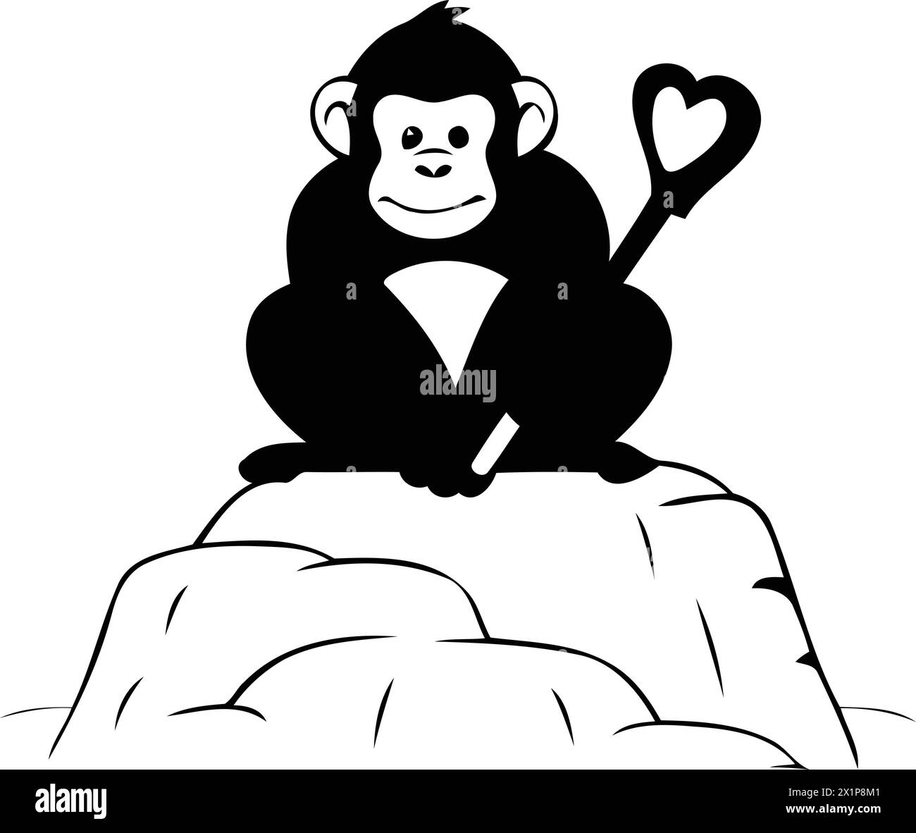 Monkey rock Cut Out Stock Images & Pictures - Alamy