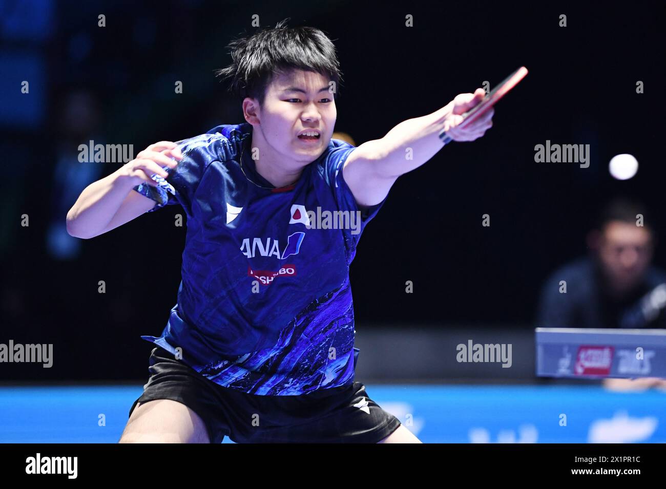 Macao, China. 17th Apr, 2024. Sora Matsushima (JPN) Table Tennis ITTF World Cup Macao 2024 Men
