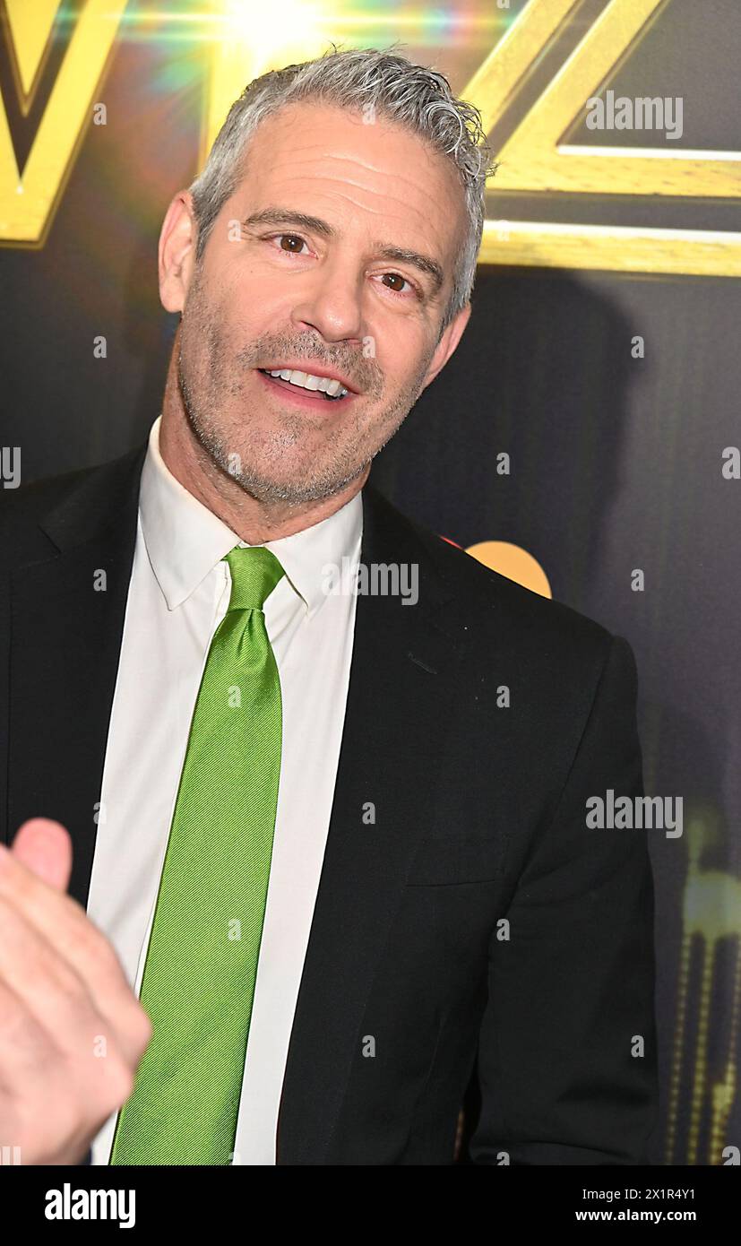 Andy Cohen attends "The Wiz" Broadway opening night at The Marquis