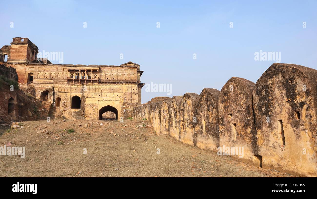 Talbhat Ruin palace view of talbehat fort hi-res stock photography and images ...