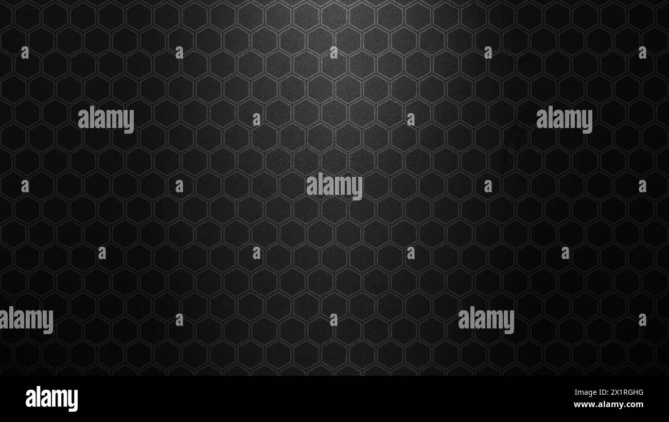 Hexagonal technology concept hexagon Black and White Stock Photos ...