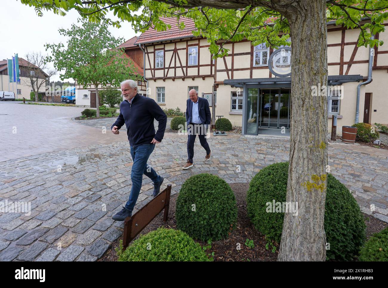 16 April 2024, Thuringia, Blankenhain DFB sports director Rudi Völler