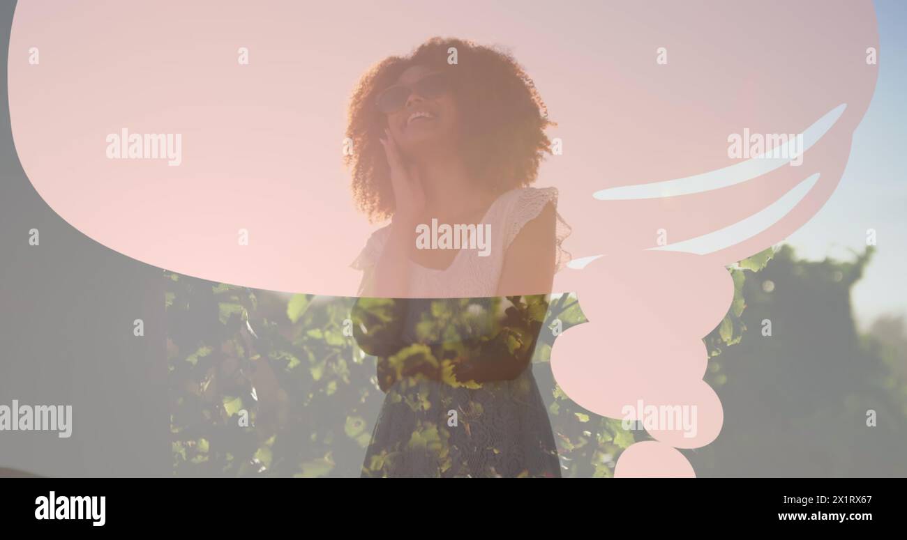 African american woman laughing hi-res stock photography and images - Alamy