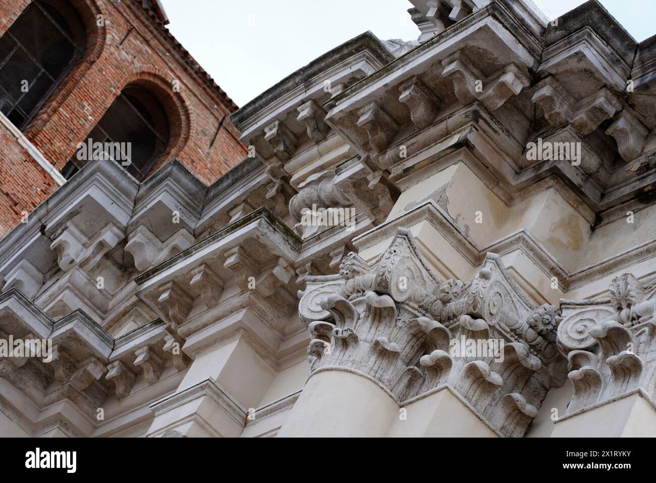 Detail architecture, Chioggia, Italy, Europe Stock Photo