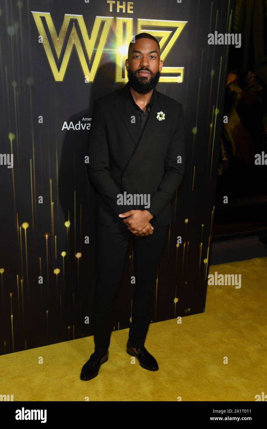 New York, USA. 17th Apr, 2024. Allen René Louis attending The Wiz ...
