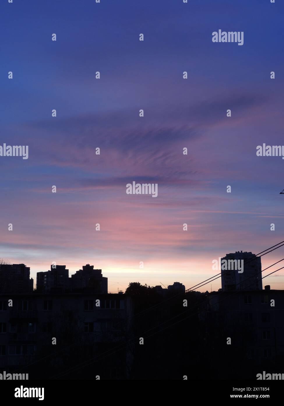 Awesome sunset on beautiful hi-res stock photography and images - Alamy