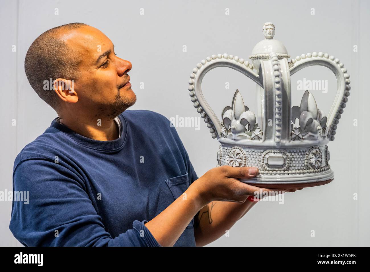 London, UK. 18th Apr, 2024. Rich Miller, from the great Pottery