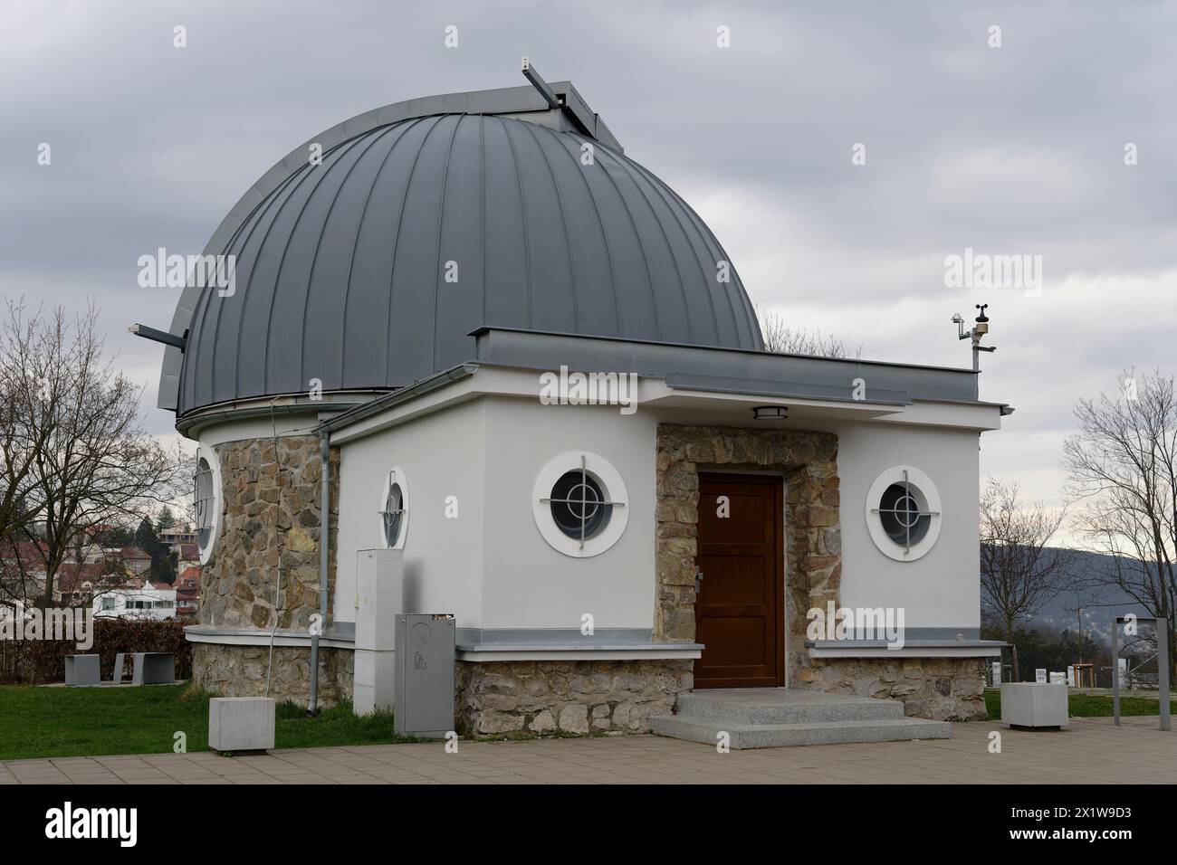 Observatory and planetarium, Brno, Jihomoravsky kraj, Czech Republic Stock Photo