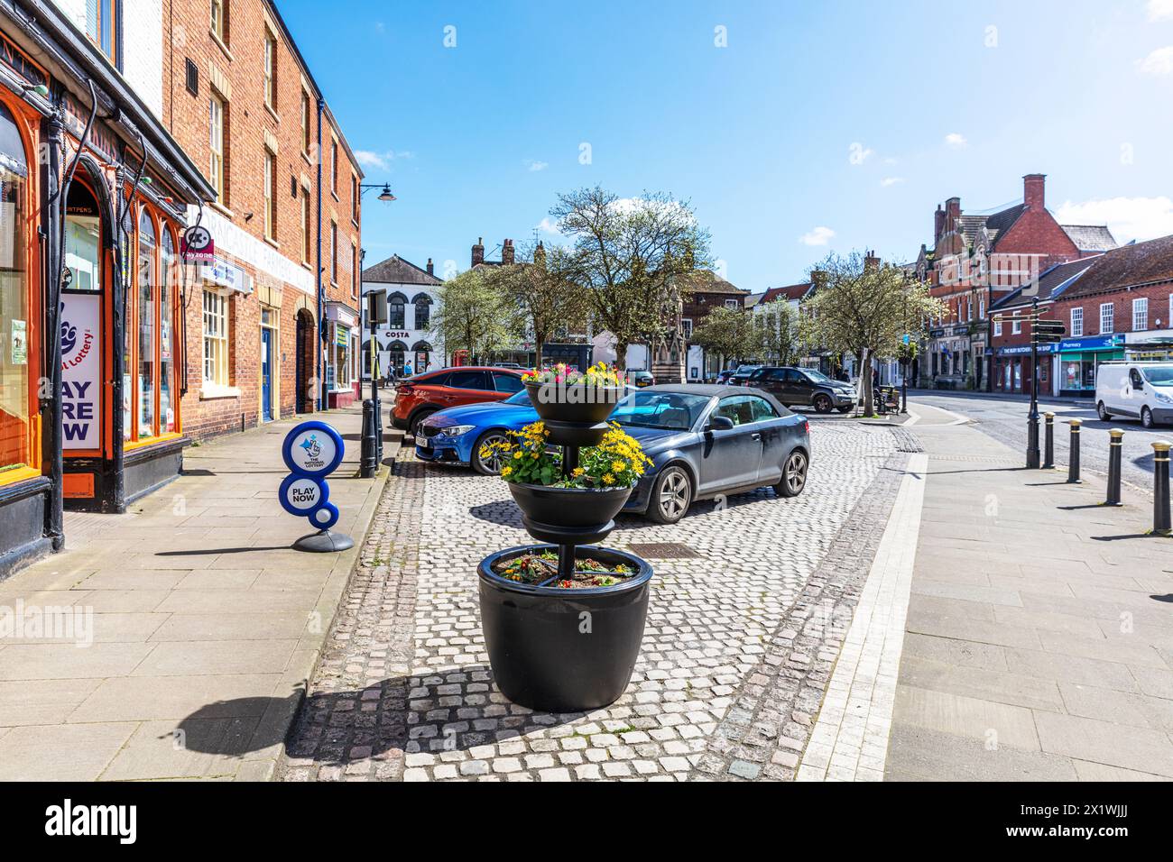 Horncastle, Lincolnshire, UK, England, Horncastle town, town centre